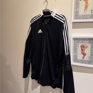 Adidas Men's Black Track Jacket